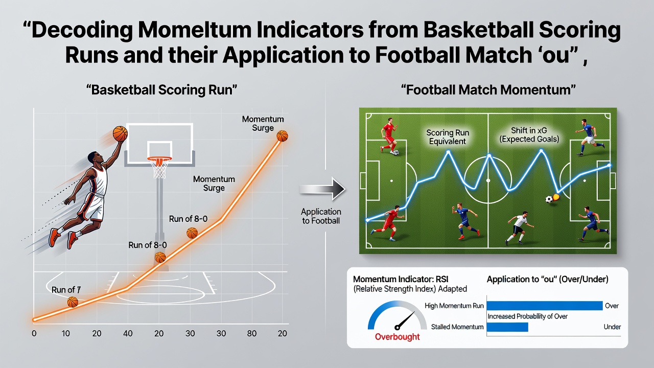 Diagramm zur Anwendung von Basketball-Momentum auf Fußball-Live-Wetten mit realen Match-Daten