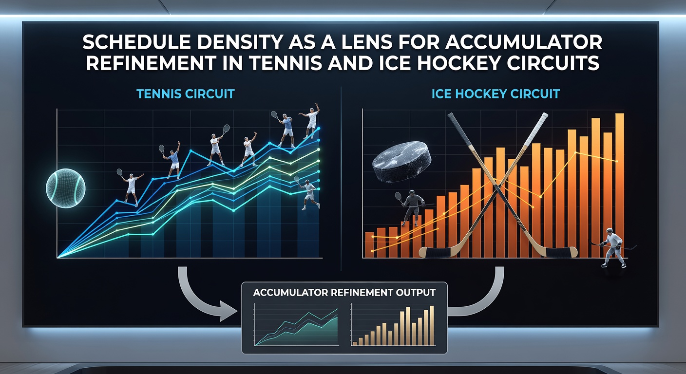 Vergleichende Darstellung von Erholungszeiten und Leistungsdaten in Eishockey und Tennis aus der Saison 2026