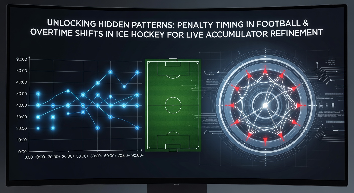 Analyse von Strafzeitenmustern im Fußball und Verlängerungen im Eishockey für Live-Wetten